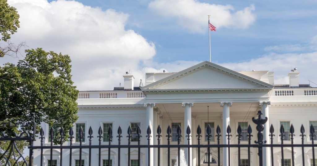 White House in Washington DC